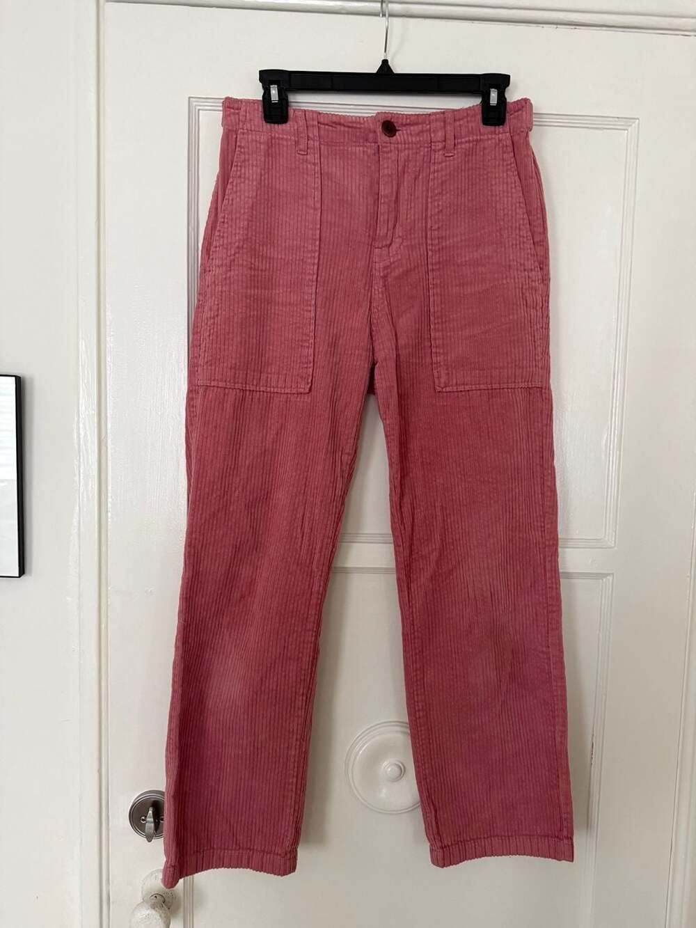 Alex Mill Pink Corduroy Utility Trouser Pants